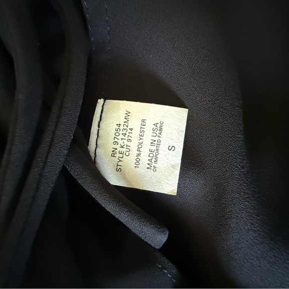 Revolve Krisa Crossed Back Cami in Black Size Small - Picture 5 of 8